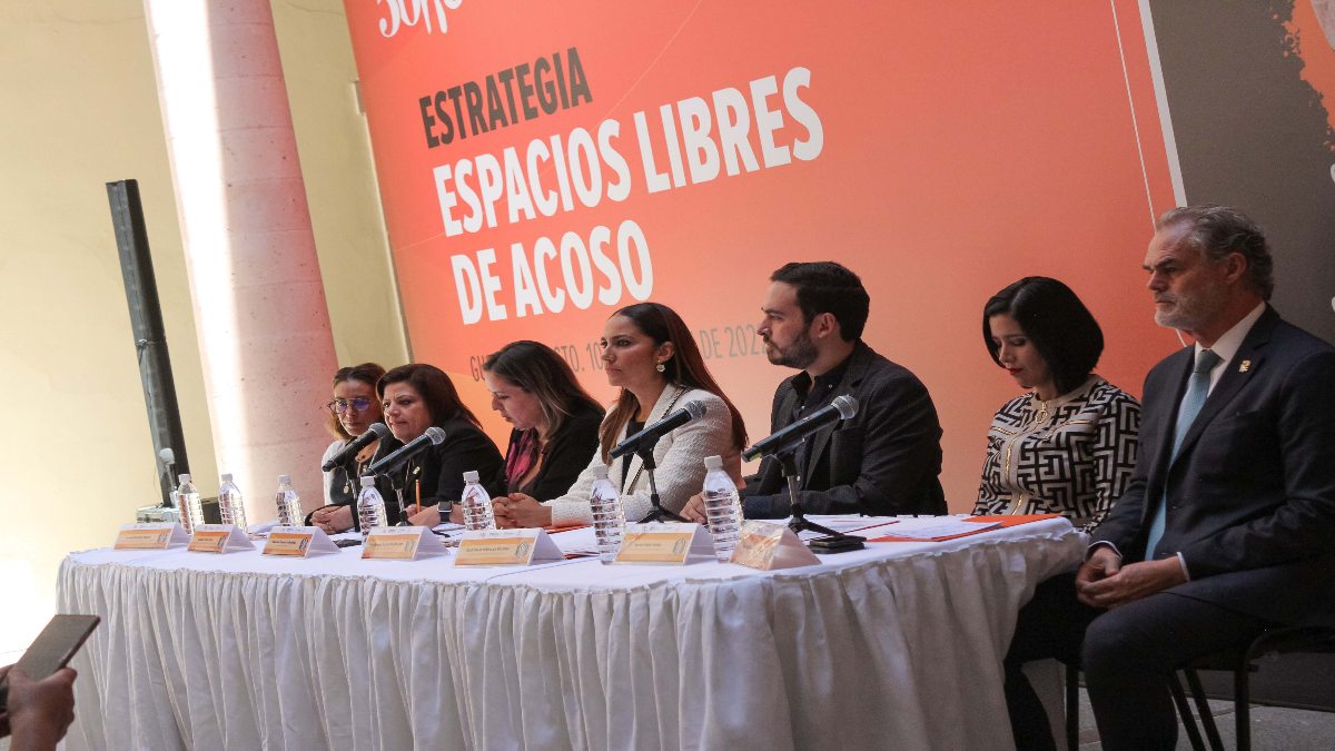 El gobierno de Guanajuato lanza la Estrategia Espacios Libres de Acoso para eventos masivos como el Cervantino