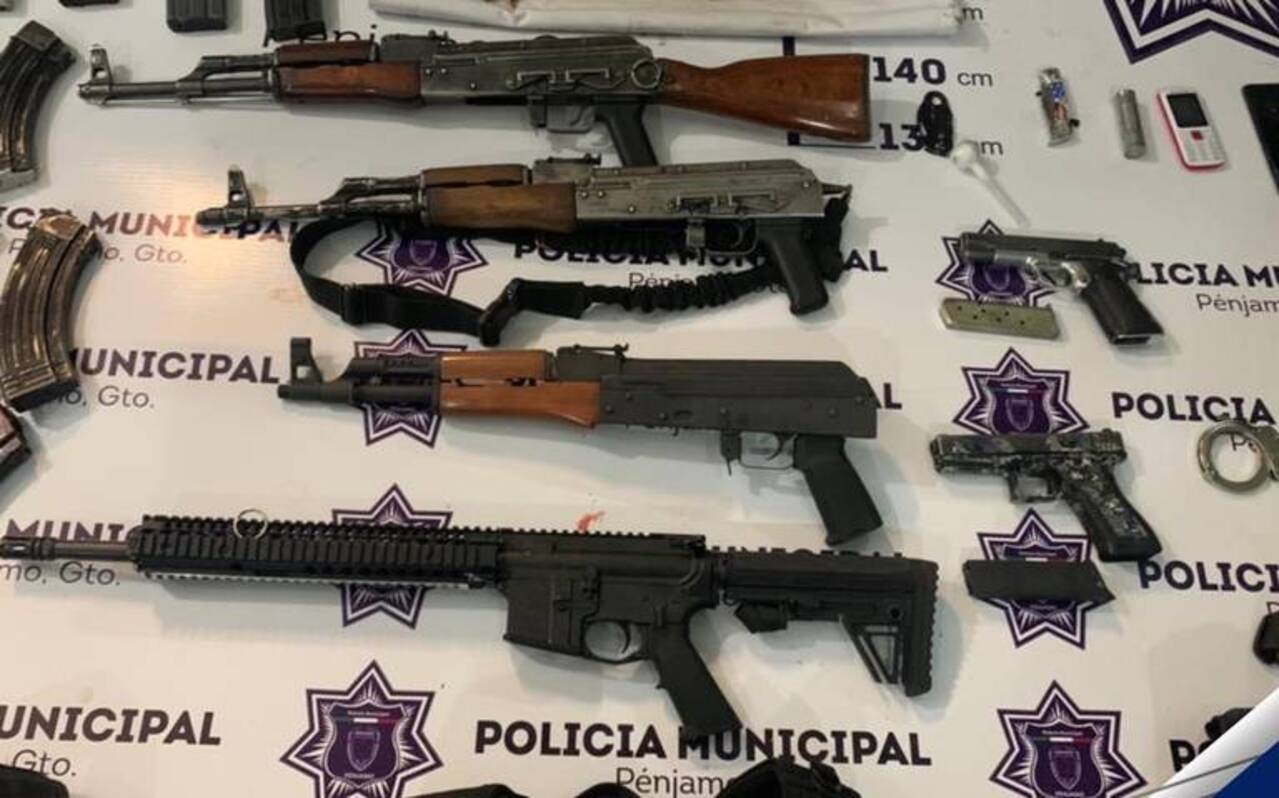 Guanajuato es el cuarto estado en el país con más detenidos con armas de uso del Ejército