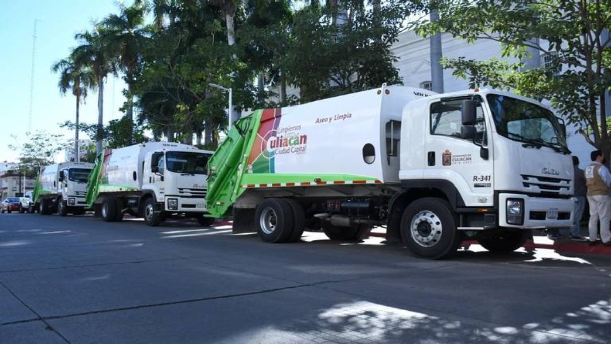 Declaran desierta licitación para adquirir 20 camiones recolectores de basura en Culiacán