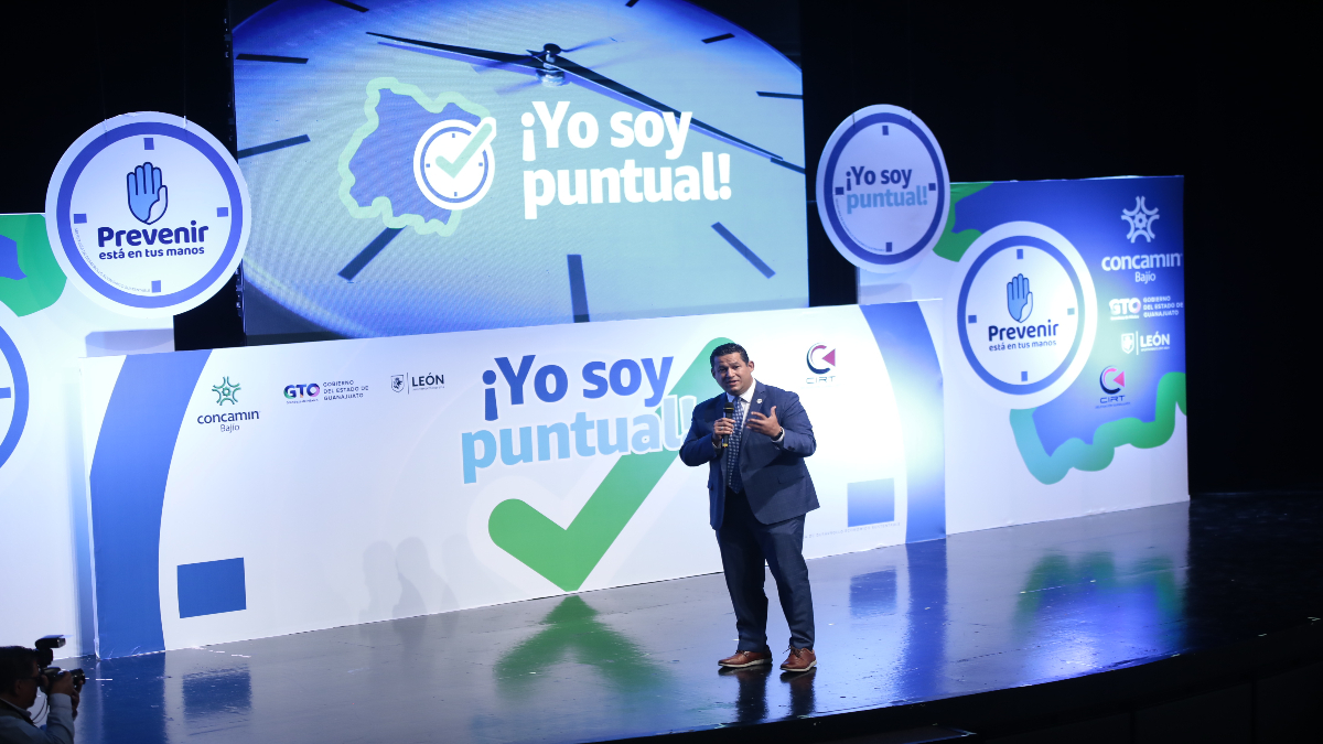 Diego Sinhue Rodríguez impulsa campaña de puntualidad para hacer más productivo a Guanajuato