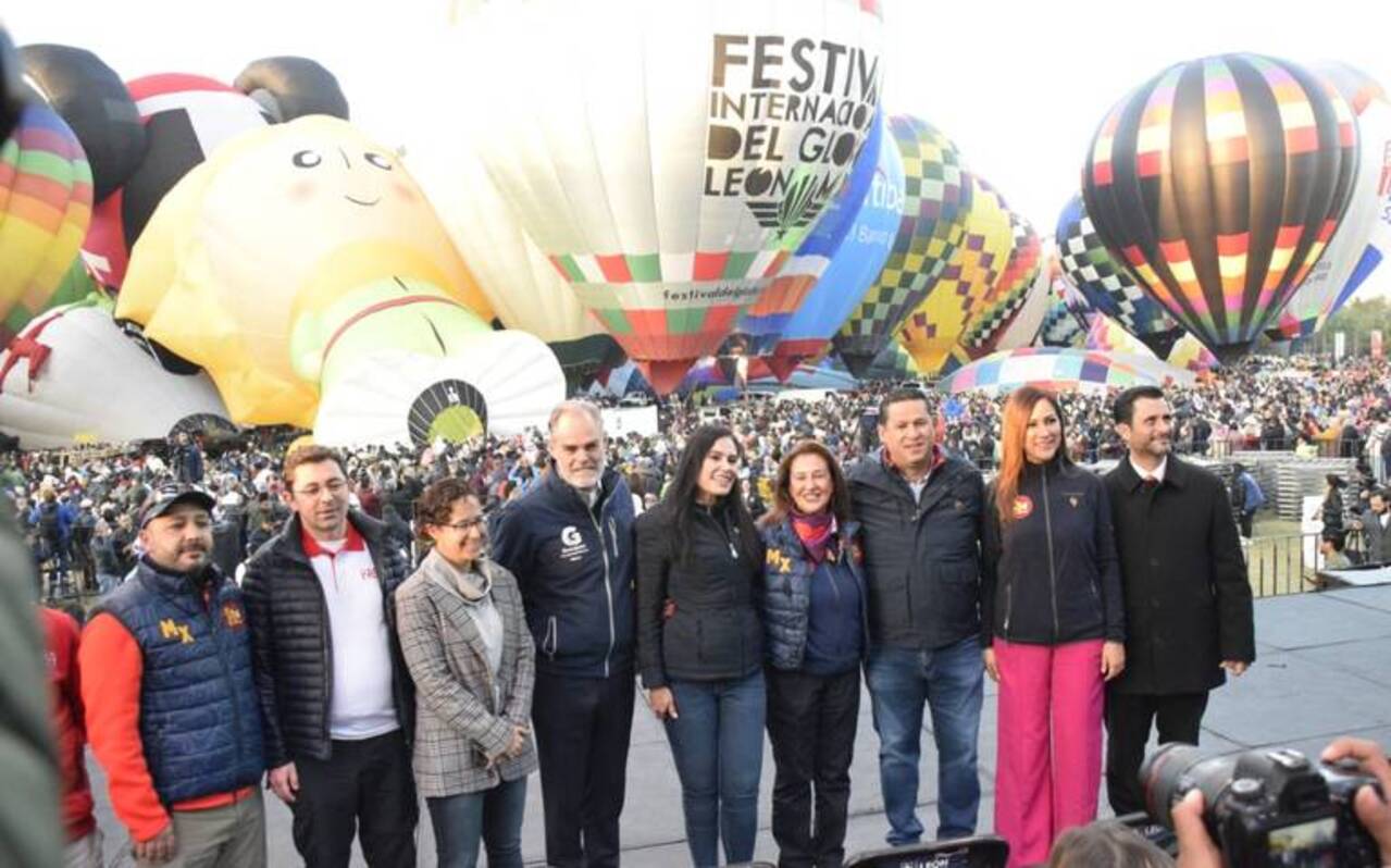 El Festival Internacional del Globo se convirtió en un producto turístico para mexicanos y extranjeros: Diego Sinhue Rodríguez