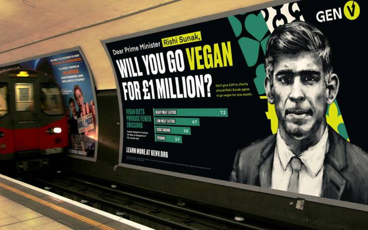 La organización Generación Vegana llama a líderes mundiales a cambiar su alimentación