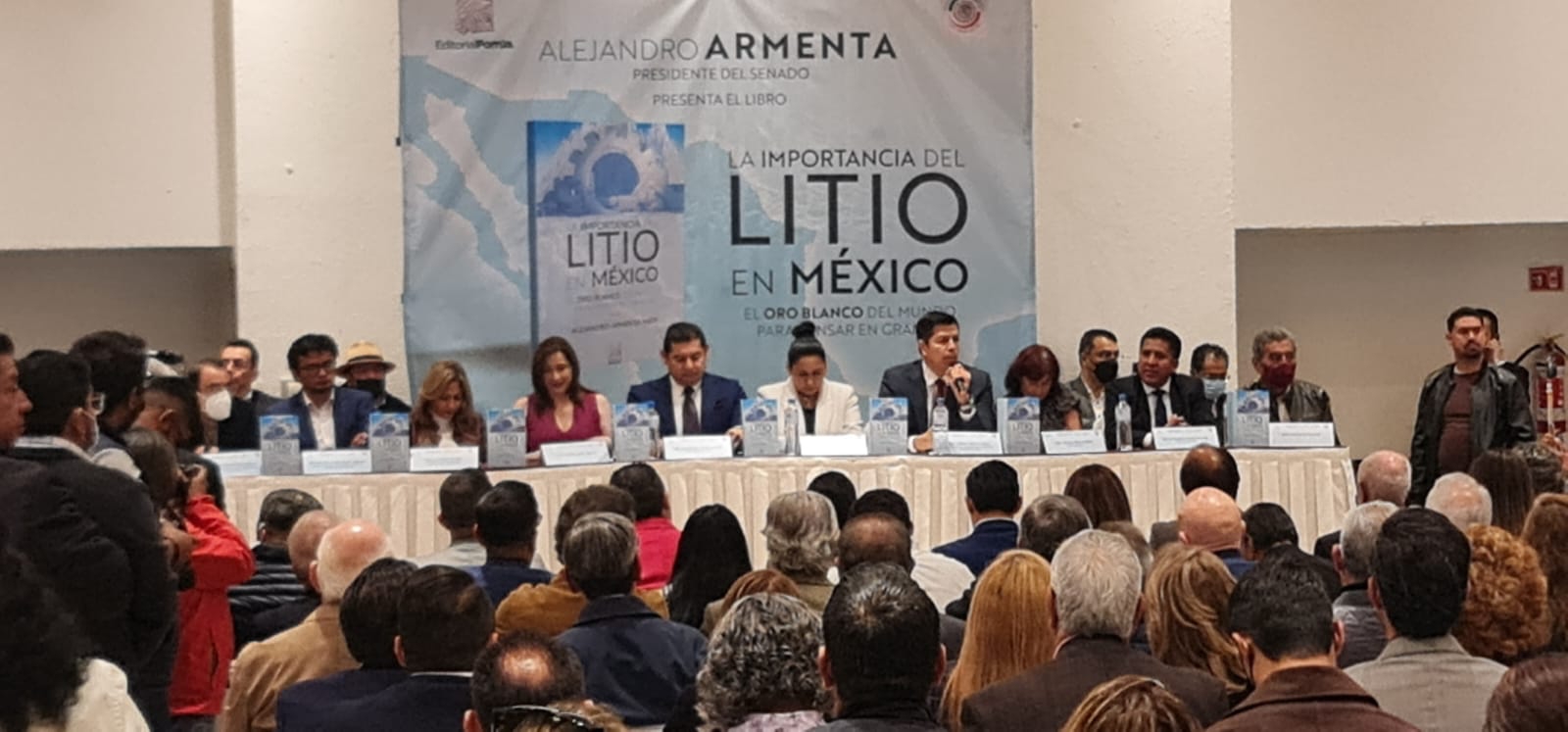 El litio contribuirá con riqueza al desarrollo de México: Alejandro Armenta
