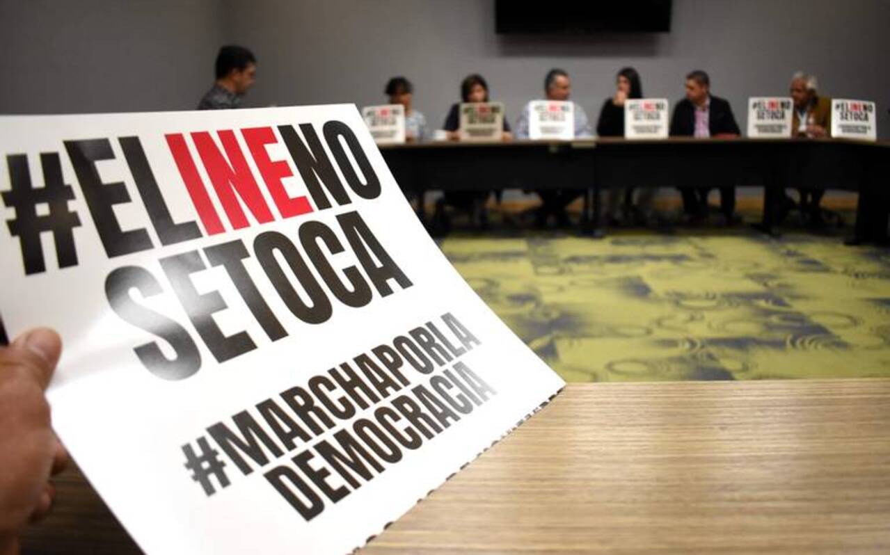 El Frente Cívico Nacional llama en Guanajuato a sumarse a la marcha en defensa del INE