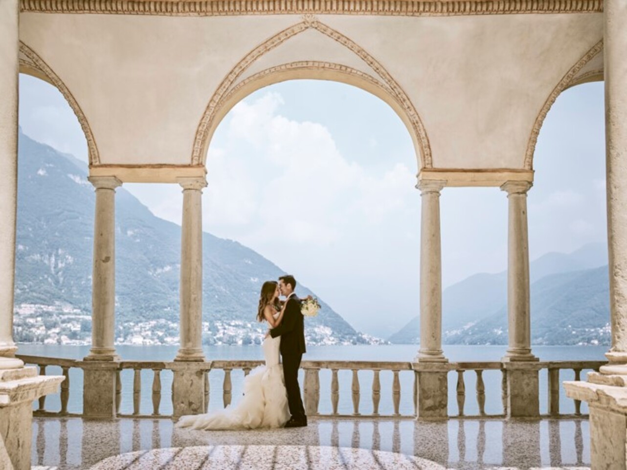 Villa Pliniana es un lugar de ensueño en Italia para las bodas
