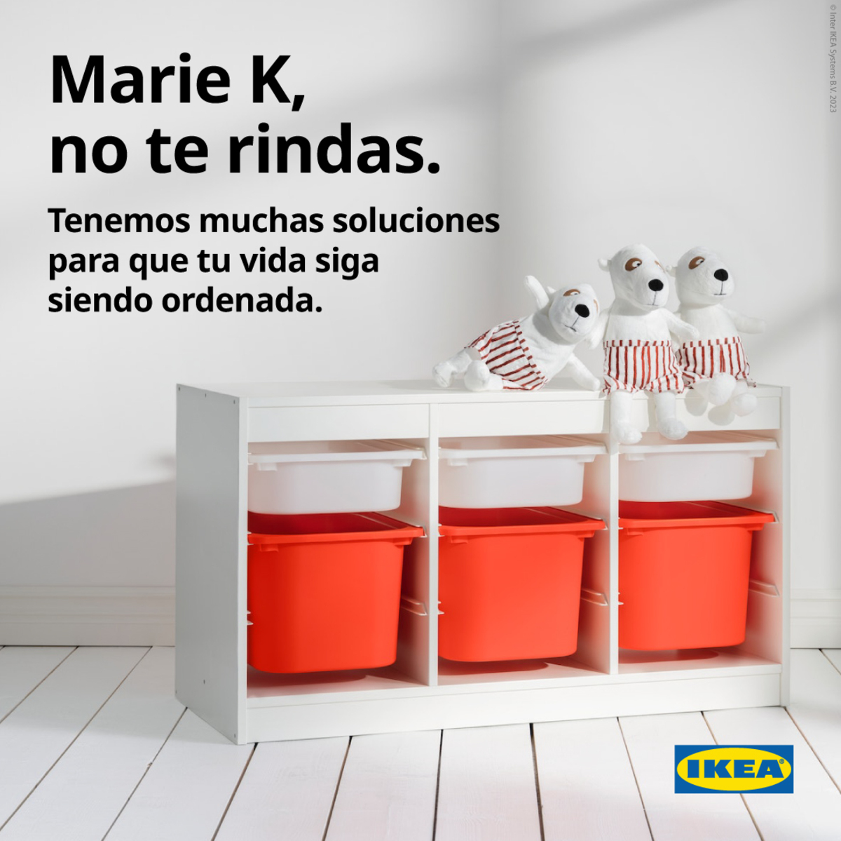 Marie Kondo, no te des por vencida, tenemos soluciones para que tu vida siga en orden: IKEA