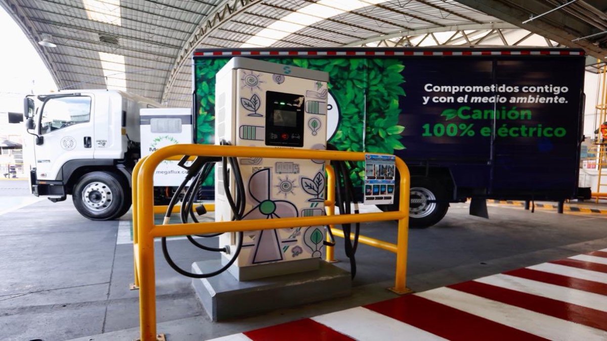La Ciudad de México tiene la primera estación para camiones de carga eléctricos
