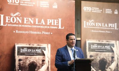 Honran la memoria y la historia de la curtiduría con el libro "León en la Piel": Diego Sinhue Rodríguez