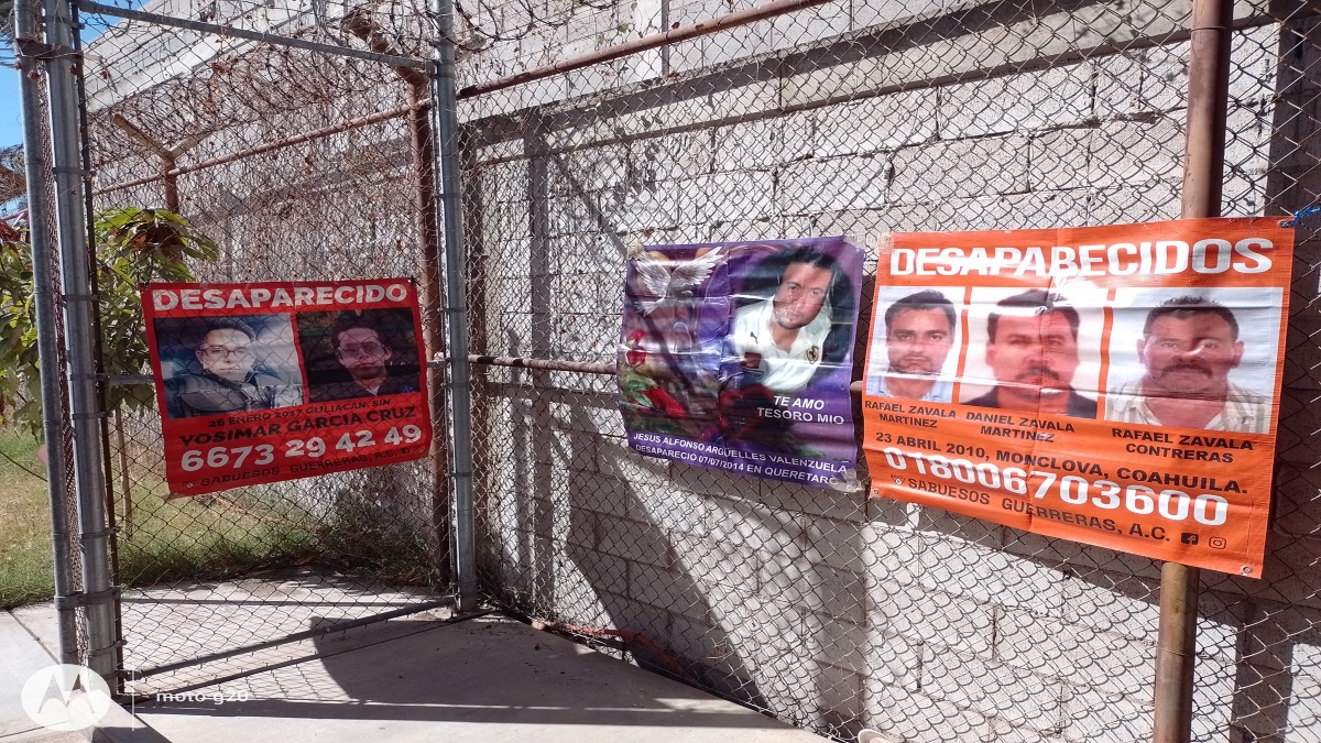 Personas desaparecidas en Sinaloa suman más de 5 mil; ONGs dicen son más de 8 mil