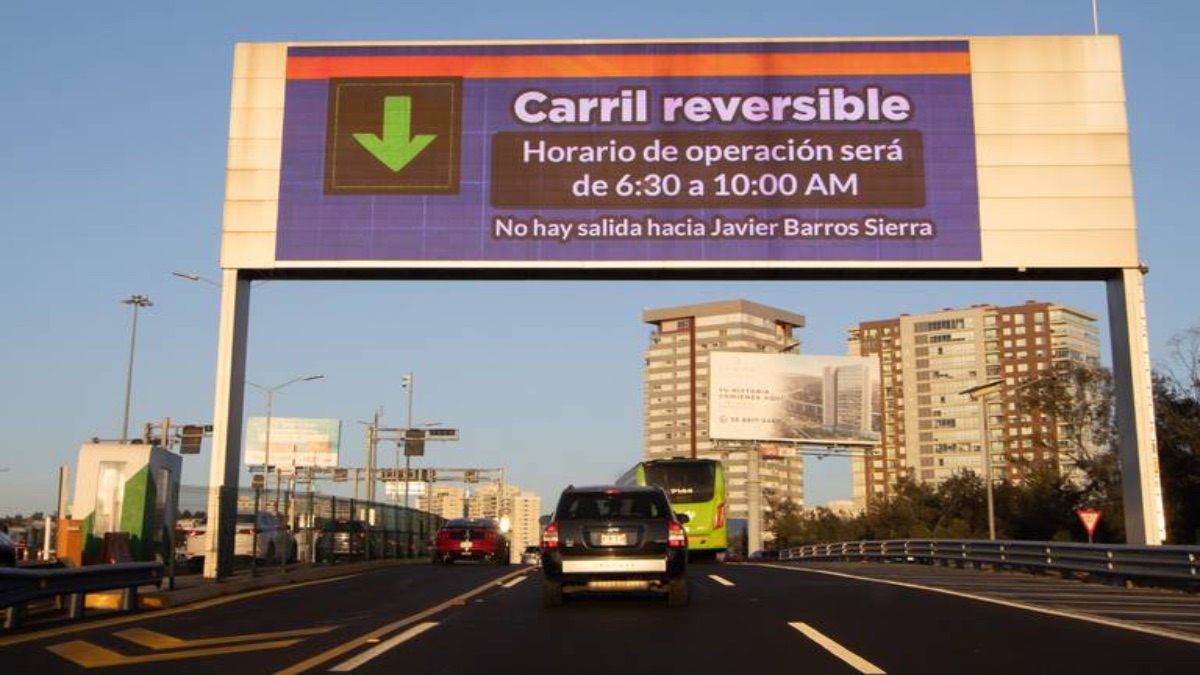 Carril reversible en la Supervía enoja a usuarios y conductores de Santa Fe