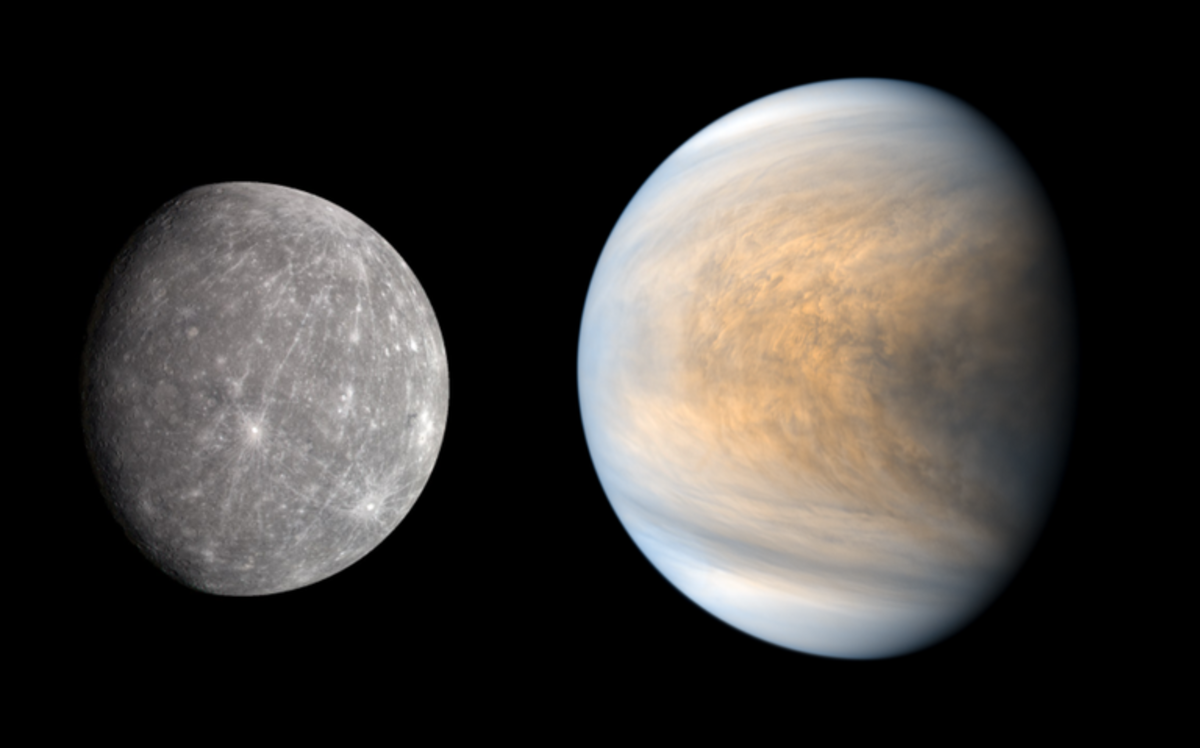 ¿Sabías que Mercurio y Venus presentan fases como la Luna?