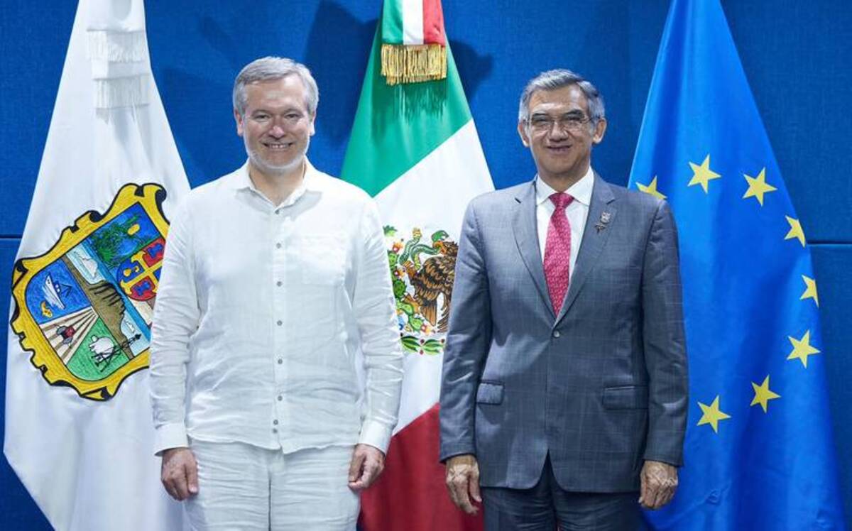 Tamaulipas es ideal para las inversiones: embajador de la Unión Europea
