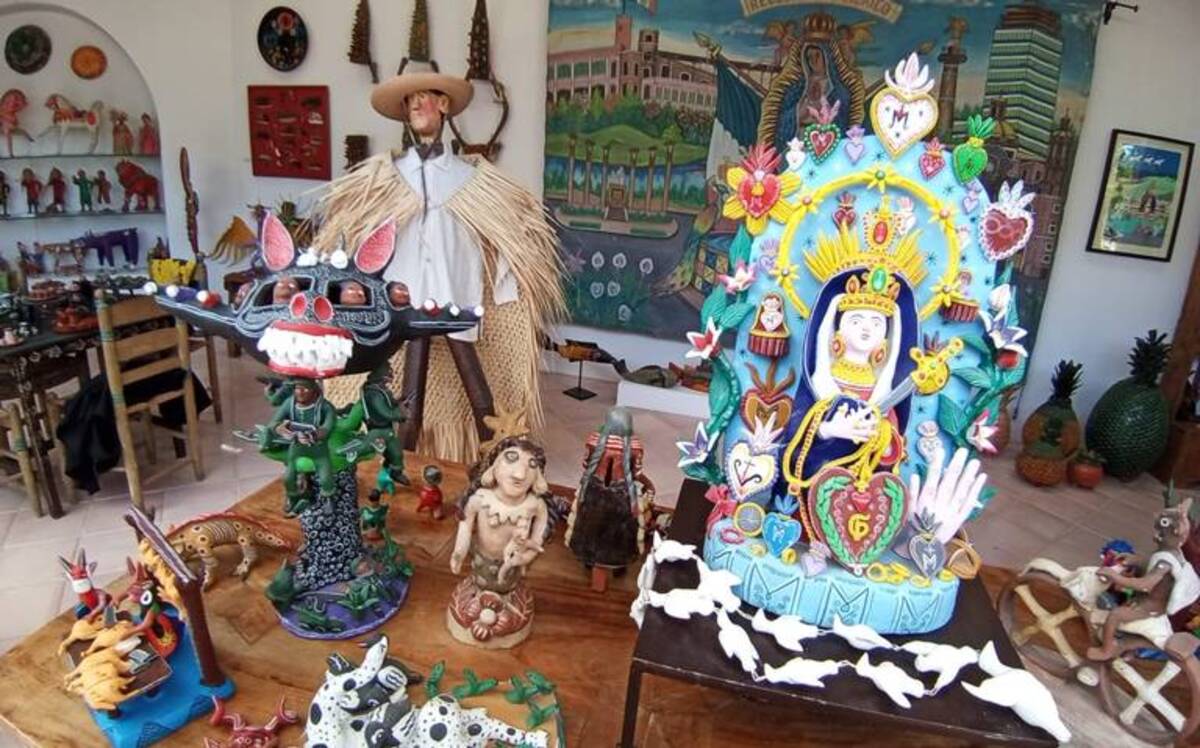 El Museo Rancho Jaguar ofrece el mejor arte popular de San Miguel de Allende