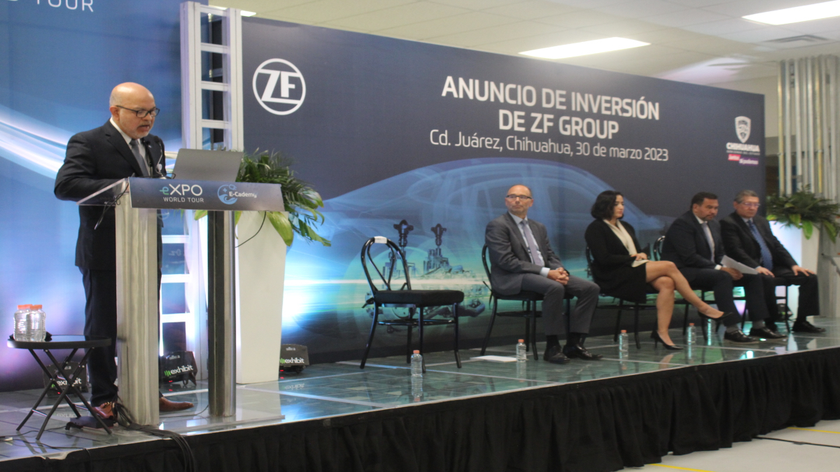 Grupo ZF invertirá 150 mdd en nueva fábrica para Ciudad Juárez