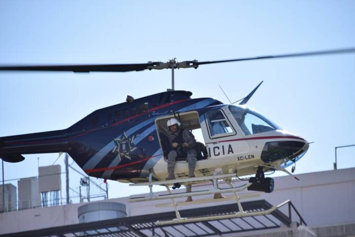 El gobierno de Guanajuato colaboró con dos helicópteros nocturnos para el rescate de migrantes en San Luis Potosí