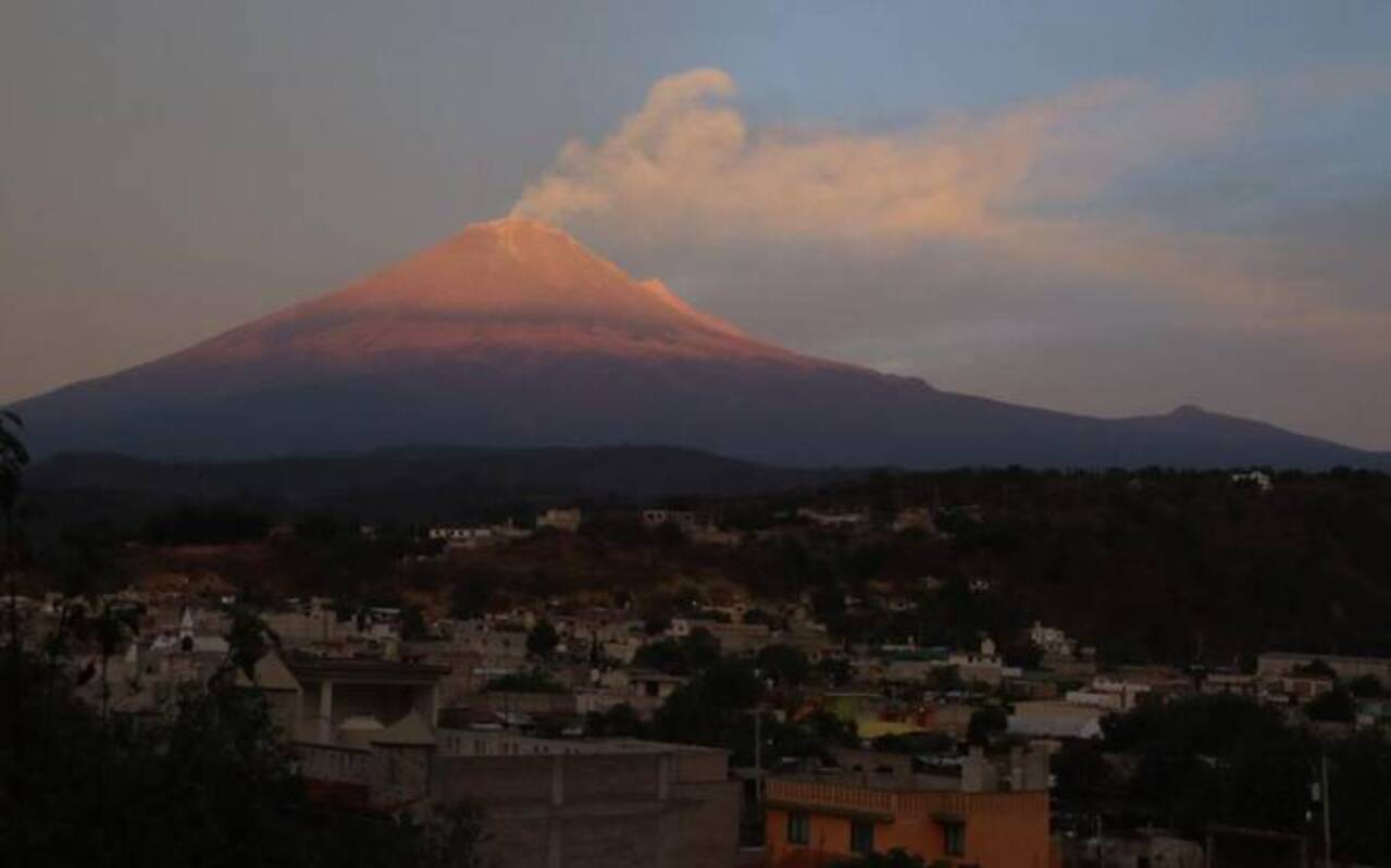 Estas son las recomendaciones por  el aumento de la actividad volcánica del Popocatépetl