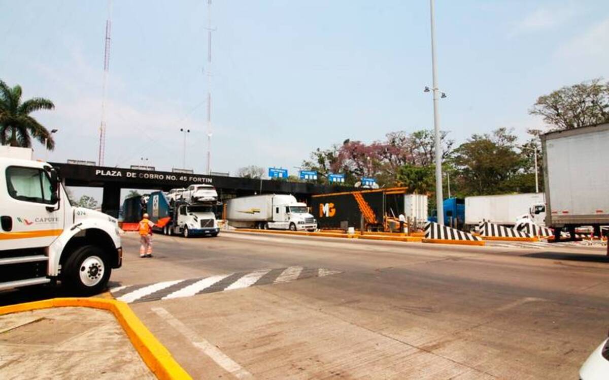 Los transportistas de Córdoba-Orizaba exigen que el retiro del cobro en la caseta 45 de Fortín sea permanente