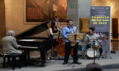 Enaltecer la música: El Cuarteto Mexicano de Jazz ofrece concierto en la Cámara de Senadores