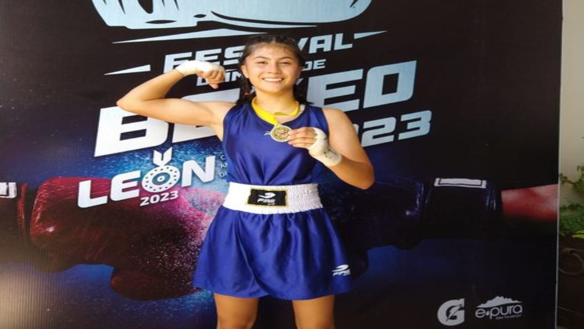 Odaliz Corzo, alumna del Cecyte en Sonora, gana el primer lugar en el Festival Olímpico de Boxeo 2023