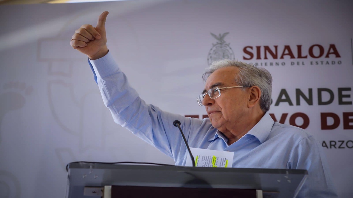El gobernador Rubén Rocha asegura que en Sinaloa el narco menudeo tiene mejor efecto