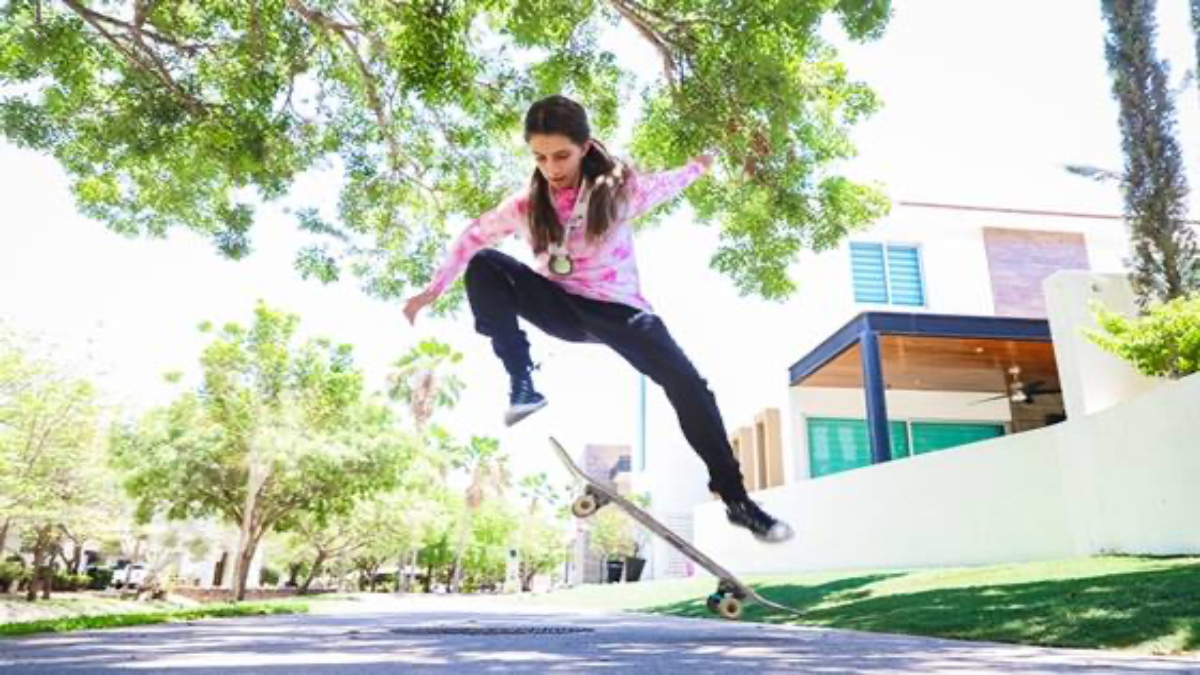 La skater Sofía Guerrero Salcido desafía la adrenalina y conquista medallas