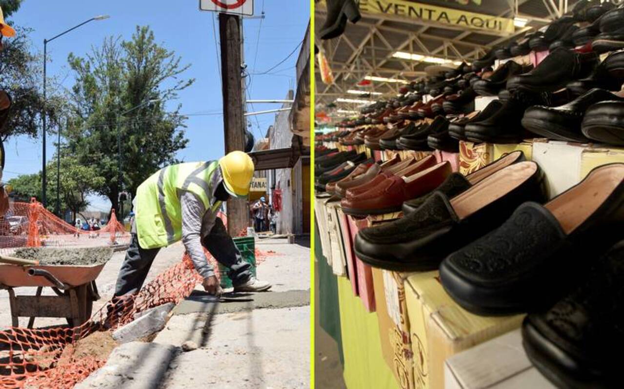 La menor actividad industrial en Guanajuato afecta más a la construcción y al calzado
