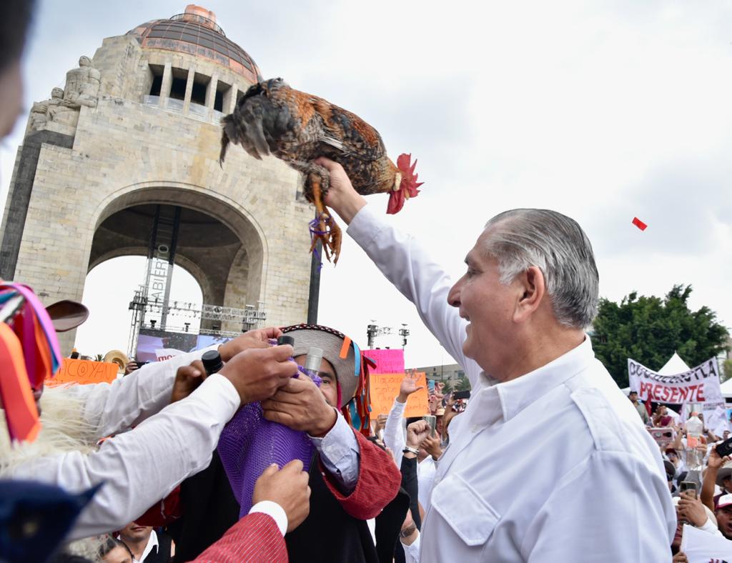 Adán Augusto López pide al pueblo de México su confianza para encabezar la Cuarta Transformación