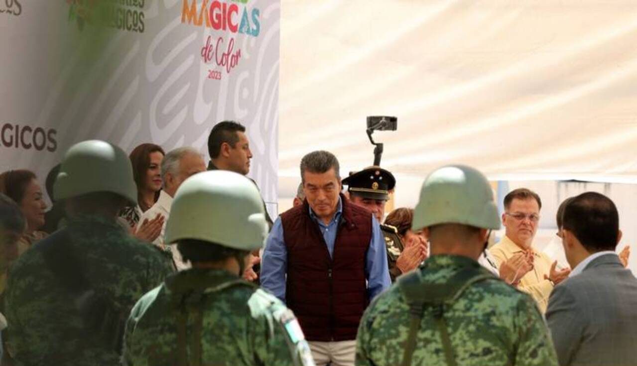 El gobernador de Chiapas cuenta con un férreo blindaje personal