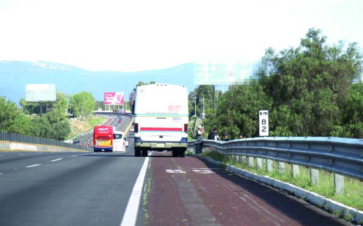 Los delincuentes usan veredas para huir tras cometer asaltos en la autopista México- Puebla