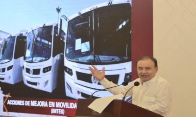 Sonora invierte 216 mdp para modernizar el transporte público en Cajeme, Hermosillo, Nogales y Navojoa