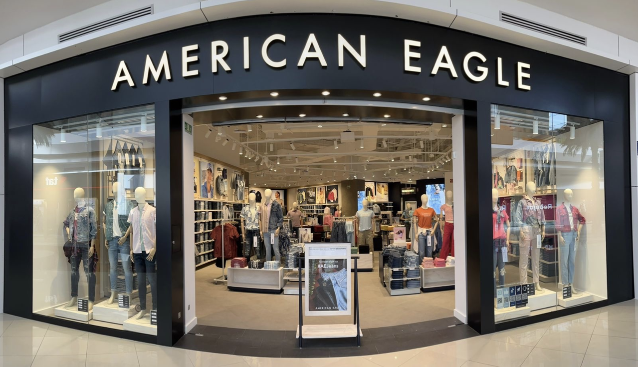 American Eagle cumple una década en México con 58 tiendas