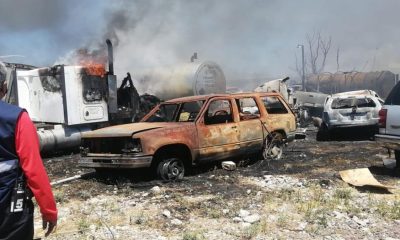 En sólo 46 días se registran 106 vehículos incendiados en varios estados del país