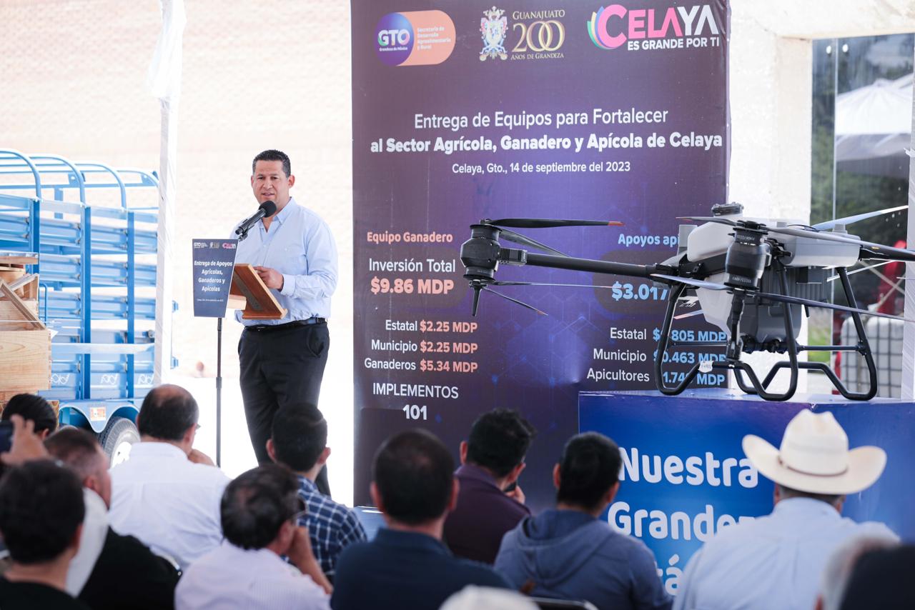 “Vamos a seguir impulsando más obras y acciones en Celaya”: Diego Sinhue Rodríguez