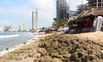 Construcciones en costas de Mazatlan provocan erosión de playas