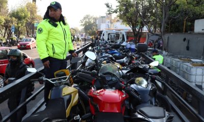 Motociclistas en CDMX olvidan entrada en vigor de nuevas reglas de tránsito