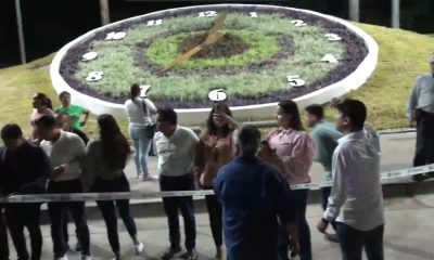 Le cuesta 290 mil pesos al Ayuntamiento de Culiacán una obra de un Reloj floral