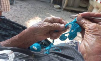 Con 80 años, Doña Margarita preserva el arte del tejido de gancho en Escuinapa (Sinaloa)