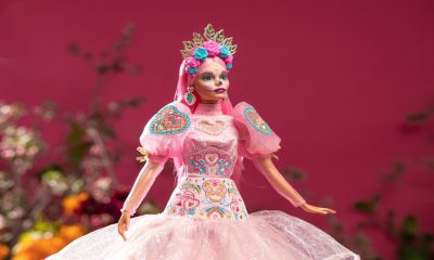 Barbie celebra el Día de Muertos con una muñeca premium bajo el sello de Pink Magnolia