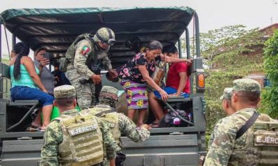 Ante la violencia, habitantes de Chiapas buscan refugio en Guatemala
