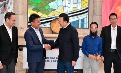 Gobernador de Durango confirma intención de empresas chinas para invertir en el estado