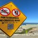 Alertan a migrantes para que no crucen ilegalmente por Playas de Tijuana