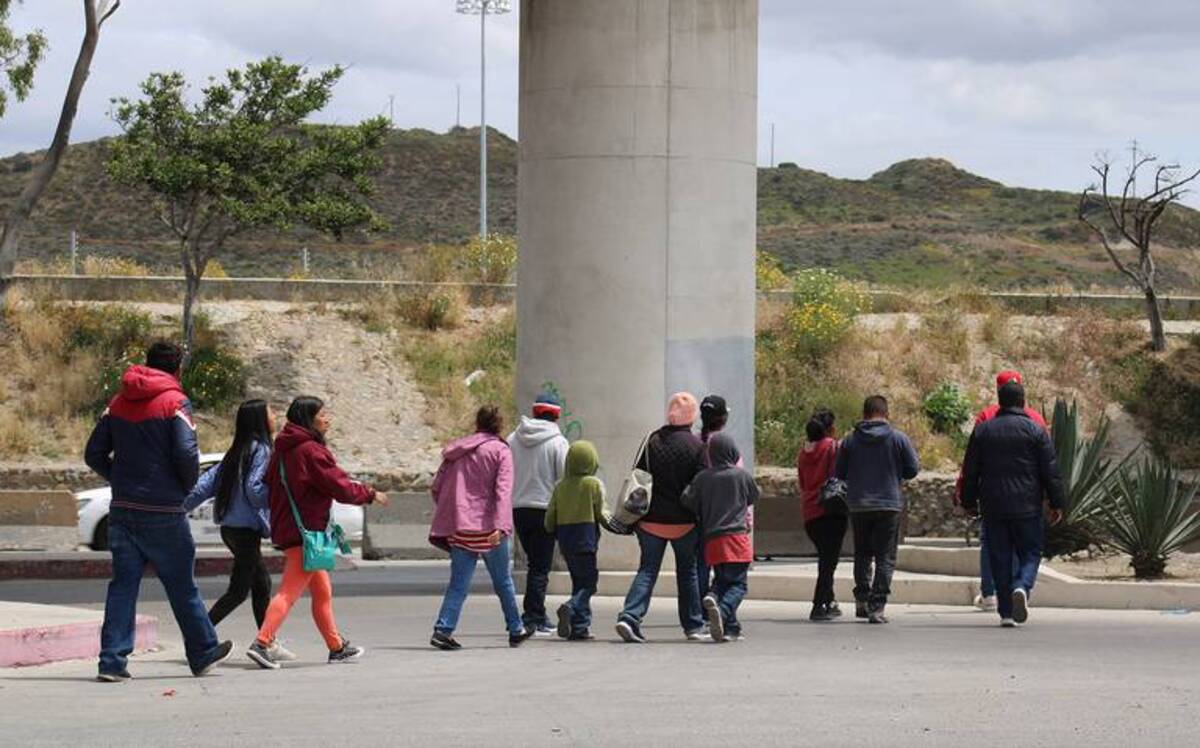 En Tijuana hay 14 mil solicitudes de asilo para ingresar a Estados Unidos a través de la aplicación CBP One