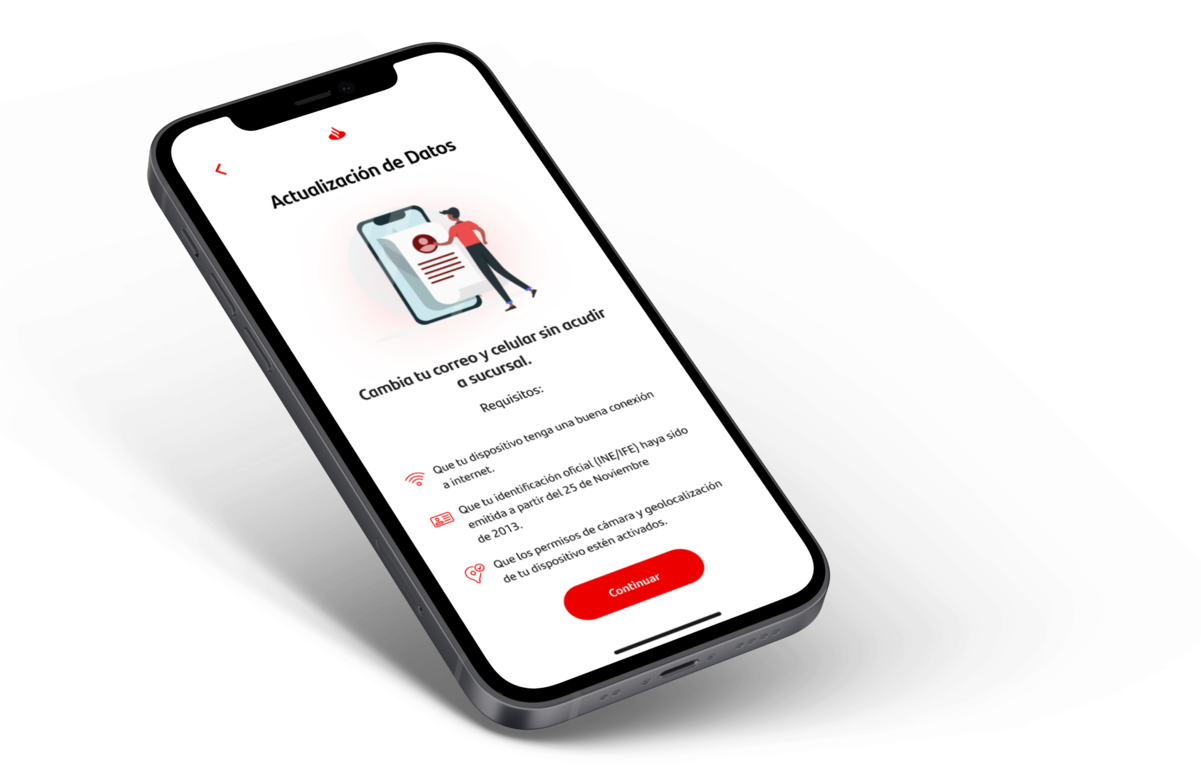 La captura de los datos biométricos desde una aplicación digital impulsa la banca sin papeles: Santander