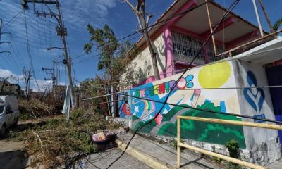 En Acapulco, el huracán Otis afectó el 100% de las zonas escolares y de hospitales
