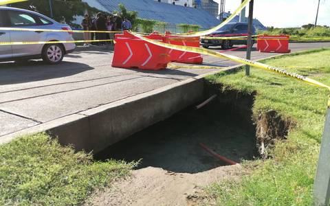 En Mazatlán invertirán 30 mdp en reparación de tres socavones que quedarán en noviembre