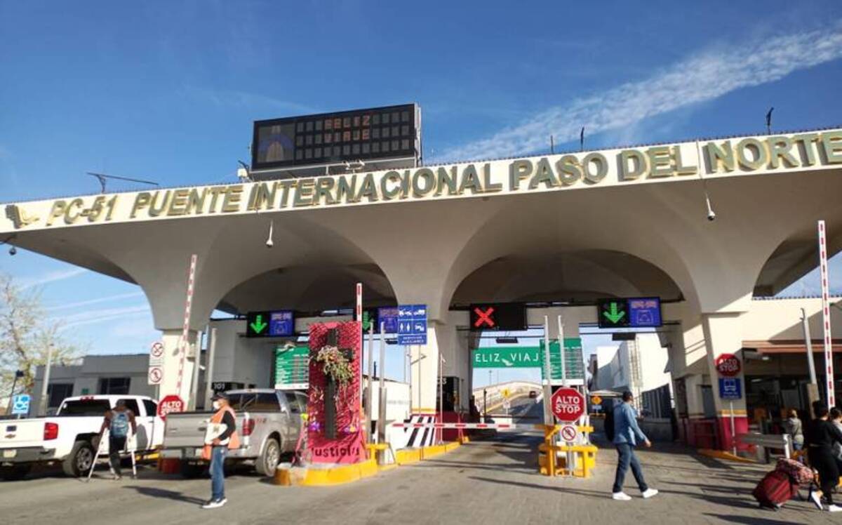 Una nueva Línea Exprés agilizan el ingreso a Estados Unidos por la frontera de El Paso-Ciudad Juárez