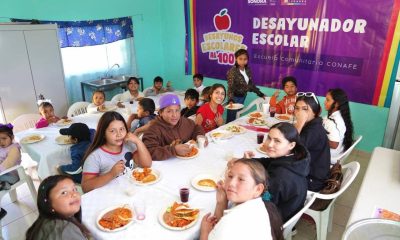 En Sonora llevan por primera vez los desayunos escolares a 306 escuelas del CONAFE