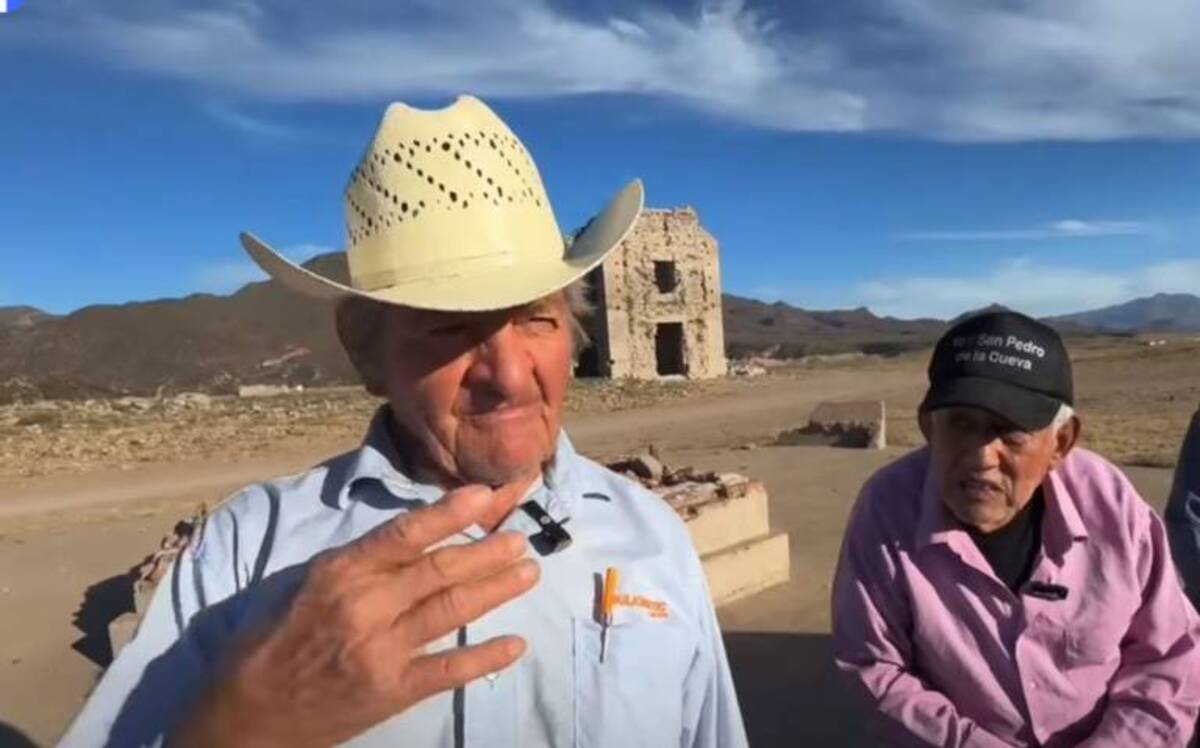 Los adultos mayores Don Gringo y Don Benny visitan las ruinas de Batuc y pueblos hundidos de Sonora