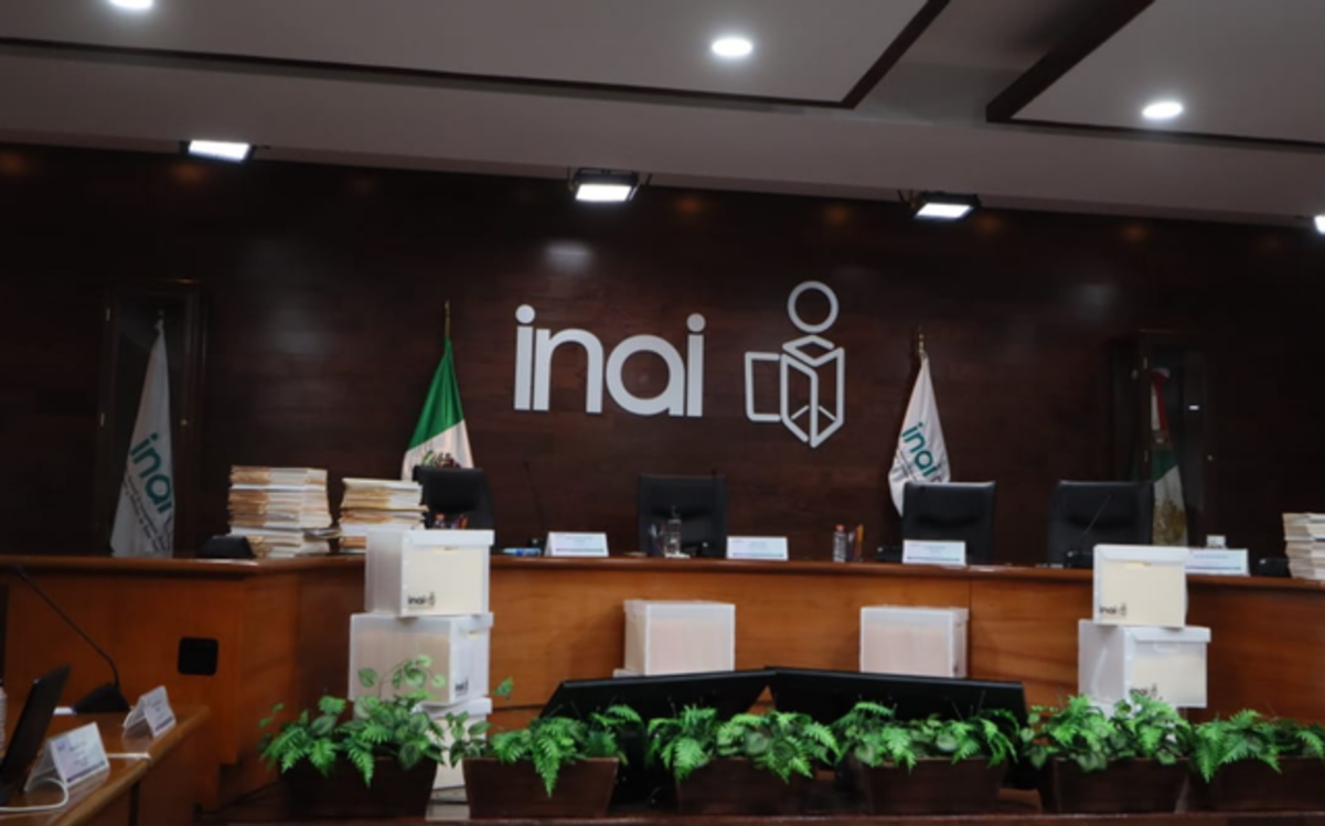 El INAI retiene más de 8 mdp por vacantes de comisionados sin designar