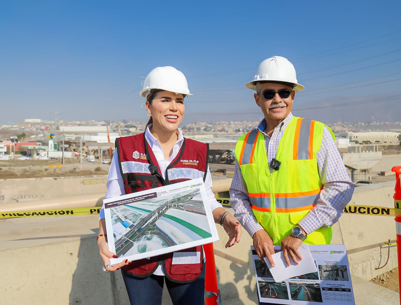 La construcción de un par de obras viales transformarán la movilidad en Tijuana: Marina del Pilar Ávila